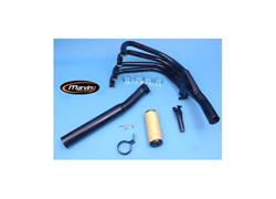 MARVING-RACING-4-1 Auspuffanlage aus schwarzverchromtem Stahl, für alle GSX 1100 ES `83, ohne TÜV-Gutachten! MARVING-RACING-4-1 Auspuffanlage aus schwarzverchromtem Stahl, für alle GSX 1100 ES `83, ohne TÜV-Gutachten!