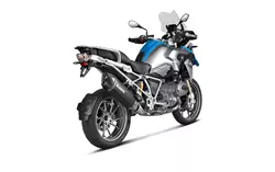 AKRAPOVIC-Slip-On-Auspufftopf, aus schwarz eloxiertem Titan mit Carbonkappe, mit ABE für BMW R 1200 GS ab 2013 und R 1200 GS ADVENTURE ab 2014, + 1,7 PS, - 0,7 kg AKRAPOVIC-Slip-On-Auspufftopf, aus schwarz eloxiertem Titan mit Carbonkappe, mit ABE für BMW R 1200 GS ab 2013 und R 1200 GS ADVENTURE ab 2014, + 1,7 PS, - 0,7 kg