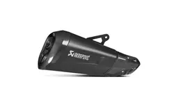 AKRAPOVIC-Slip-On-Auspufftopf, aus schwarzem Titan mit Carbonkappe, mit ABE für BMW S 1000 XR 2015-2016 AKRAPOVIC-Slip-On-Auspufftopf, aus schwarzem Titan mit Carbonkappe, mit ABE für BMW S 1000 XR 2015-2016