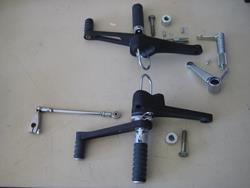 TAROZZI-zurückverlegte Sport-Fußrastenanlage, klappbar HONDA CB 500 Four K0, K1, K2 `72-`76