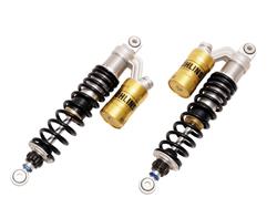 ÖHLINS-Federbeine S36PR1C1L mit schwarzen Federn für alle KAWASAKI ZRX 1200 2001-2005, Länge: 365mm +8/-2mm, mit ABE ÖHLINS-Federbeine S36PR1C1L mit schwarzen Federn für alle KAWASAKI ZRX 1200 2001-2005, Länge: 365mm +8/-2mm, mit ABE
