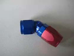 Alu-Fitting, 45° Block, -D8 (3/4-16UNF) Alu-Fitting, 45° Block, -D8 (3/4-16UNF)