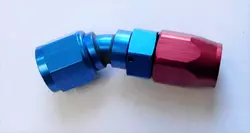 Alu-Fitting, 30° Rohr, -D8 (3/4-16UNF) Alu-Fitting, 30° Rohr, -D8 (3/4-16UNF)