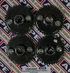 Satz, verstellbare Nockenwellenräder inkl. Adapter für SUZUKI SV 650 S/N `99-`09 und 650 GLADIUS ab `09 Satz, verstellbare Nockenwellenräder inkl. Adapter für SUZUKI SV 650 S/N `99-`09 und 650 GLADIUS ab `09