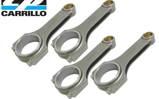 Satz, CARRILLO-Pleuel ( 2mm kürzer für STROKER und TURBO) für alle KAWASAKI ZZR 1400 ( ZXT40A/E ) `06-`11, Gewicht pro Pleuel: 359gr. - Bild 1