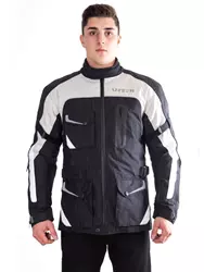 BELO BERLIN Textiljacke schw./hellgrau/weiss 3XL BELO BERLIN Textiljacke schw./hellgrau/weiss 3XL