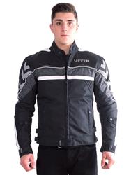 BELO LONDON Textiljacke schw./anthr./weiss 5XL BELO LONDON Textiljacke schw./anthr./weiss 5XL