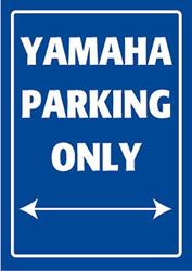 BIKE IT Parkschild Blech YAMAHA BIKE IT Parkschild Blech YAMAHA