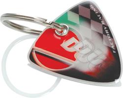 BOOSTER MARKEN Schlüsselanhänger DUCATI/rot/grün BOOSTER MARKEN Schlüsselanhänger DUCATI/rot/grün