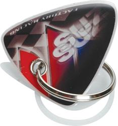 BOOSTER MARKEN Schlüsselanhänger SUZUKI/rot/blau BOOSTER MARKEN Schlüsselanhänger SUZUKI/rot/blau