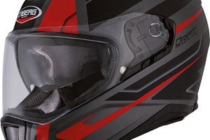 CABERG DRIFT SHADOW matt schw./rot/gun metal XXL
