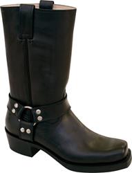 HACIENDA TENNESSEE Biker Glatte-Sohle schwarz 41 HACIENDA TENNESSEE Biker Glatte-Sohle schwarz 41