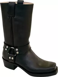 HACIENDA TENNESSEE Biker Glatte-Sohle schwarz 42 HACIENDA TENNESSEE Biker Glatte-Sohle schwarz 42