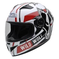 HELIX MUST 3D WILD WOLF weiss/rot/sw. L HELIX MUST 3D WILD WOLF weiss/rot/sw. L