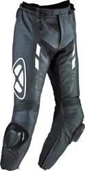 IXON ADDICT Lederhose schwarz/weiss M IXON ADDICT Lederhose schwarz/weiss M