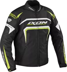 IXON EAGER Textiljacke schw./weiss/leuchtgelb 3XL IXON EAGER Textiljacke schw./weiss/leuchtgelb 3XL