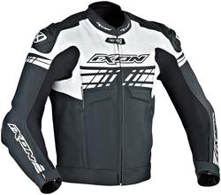 IXON EXOCET Lederjacke schwarz/weiss XXL IXON EXOCET Lederjacke schwarz/weiss XXL