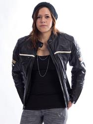 IXON MOTORS LADY Lederjacke braun XXL IXON MOTORS LADY Lederjacke braun XXL