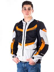 MACNA FURIO Textiljacke h. grau/schwarz/orange L MACNA FURIO Textiljacke h. grau/schwarz/orange L