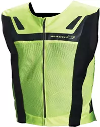 MACNA VISION 4 ALL-S Warnweste neongelb/schwarz XS-S MACNA VISION 4 ALL-S Warnweste neongelb/schwarz XS-S