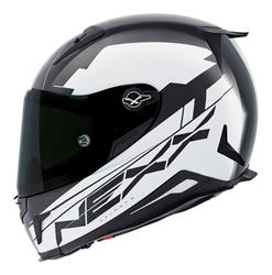 NEXX X.R2 FUEL Integralhelm schwarz/weiss XS NEXX X.R2 FUEL Integralhelm schwarz/weiss XS