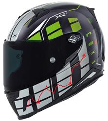 NEXX X.R2 VIRUS Integralhelm schwarz/grün XS NEXX X.R2 VIRUS Integralhelm schwarz/grün XS