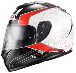 NZI SYMBIO ARESONE Integralhelm schwarz/weiss/rot XXL NZI SYMBIO ARESONE Integralhelm schwarz/weiss/rot XXL