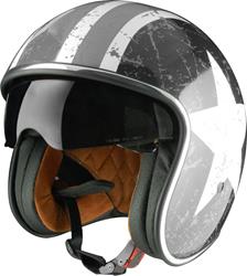 ORIGINE SPRINT REBEL STAR Jethelm grau/weiss XS ORIGINE SPRINT REBEL STAR Jethelm grau/weiss XS