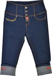 RUSTY PISTONS BETHANY Capri Jeans blau 28 RUSTY PISTONS BETHANY Capri Jeans blau 28