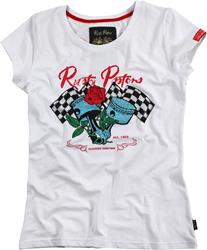 RUSTY PISTONS LAVINIA Damen T-Shirt weiss M RUSTY PISTONS LAVINIA Damen T-Shirt weiss M