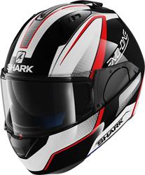 SHARK EVO-ONE ASTOR Klapphelm schwarz/weiss/rot XS SHARK EVO-ONE ASTOR Klapphelm schwarz/weiss/rot XS