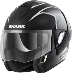 SHARK EVOLINE SERIE 3 STARQ MAT matt schwarz/weiss XS SHARK EVOLINE SERIE 3 STARQ MAT matt schwarz/weiss XS