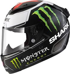 SHARK RACE-R PRO LORENZO MONSTER matt schwarz/weiss XS SHARK RACE-R PRO LORENZO MONSTER matt schwarz/weiss XS