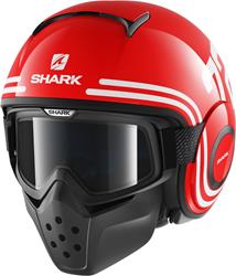 SHARK RAW 72 rot/weiss M SHARK RAW 72 rot/weiss M