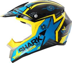 SHARK SX2 WACKEN Crosshelm schwarz/blau/gelb L SHARK SX2 WACKEN Crosshelm schwarz/blau/gelb L