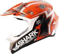 SHARK SX2 WACKEN Crosshelm schwarz/orange/weiss M SHARK SX2 WACKEN Crosshelm schwarz/orange/weiss M