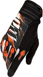 SHOT DEVO CAPTURE KID Handschuhe schwarz/orange 6/7 Jahre