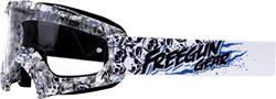 SHOT FREEGUN YH-16 SKULL Brille schw./weiss/blau SHOT FREEGUN YH-16 SKULL Brille schw./weiss/blau