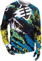 SHOT FREEGUN DEVO BEAST KID Jersey gelb/blau/schwarz 12/13 Jahre SHOT FREEGUN DEVO BEAST KID Jersey gelb/blau/schwarz 12/13 Jahre