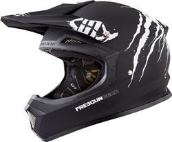 SHOT FREEGUN XP-4 FREAK MATT Helm weiss/schwarz matt XS SHOT FREEGUN XP-4 FREAK MATT Helm weiss/schwarz matt XS
