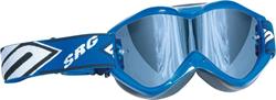 SHOT RACE Solid Brille blau mit verspieg. Glas