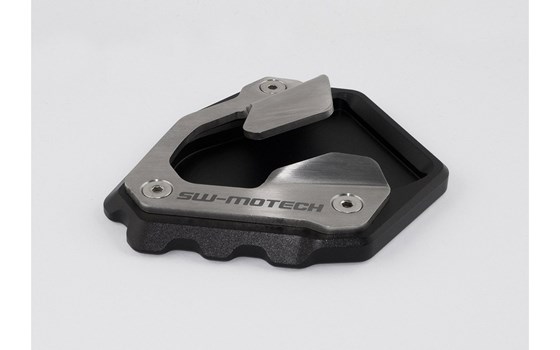 Seitenständerfuß-Verbreiterung. Schwarz/Silbern. CRF1000L (15-)/Adv Sports (18-). - Bild 1