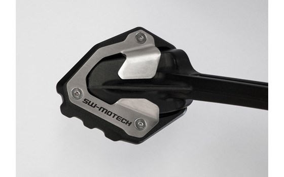 Seitenständerfuß-Verbreiterung. Schwarz/Silbern. CRF1000L (15-)/Adv Sports (18-). - Bild 4