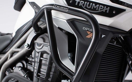 Sturzbügel. Schwarz. Triumph Tiger 1200 / Explorer (15-). - Bild 2