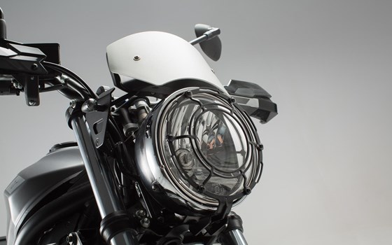 Scheinwerferschutz. Schutzgitter. Schwarz. Suzuki SV650 (15-). - Bild 1 Scheinwerferschutz. Schutzgitter. Schwarz. Suzuki SV650 (15-). - Bild 1