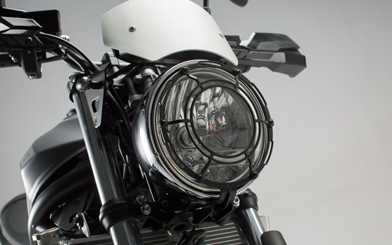 Scheinwerferschutz. Schutzgitter. Schwarz. Suzuki SV650 (15-). - Bild 2