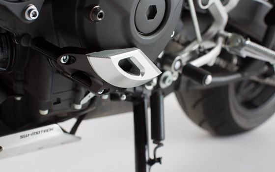 Motorgehäusedeckel-Schutz. Schwarz/Silbern. MT09/Tracer,Tracer900/GT,XSR900. - Bild 2