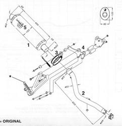 LeoV Carbon oval hoch CBR 600F `01-