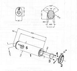 LeoV Carbon oval YZF1000R Thunderace`96- LeoV Carbon oval YZF1000R Thunderace`96-