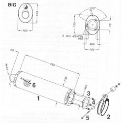 LeoV Titan oval ZX-9R`98-99